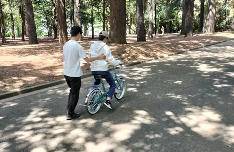 乗れない人の為のマンツーマン自転車教室！【土日祝開催中！】