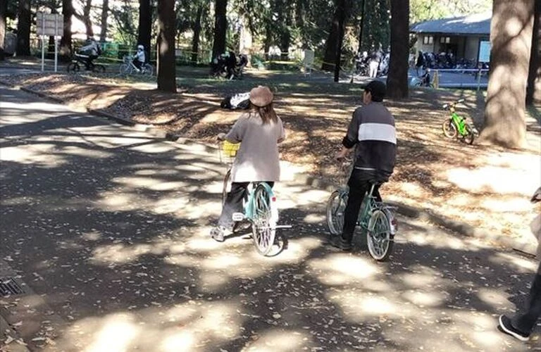 大人も安心して楽しめる自転車教室！